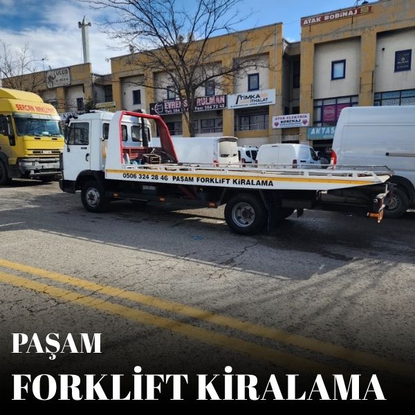 Ankara Eryaman forklift kiralama firması yük taşıma operasyonu